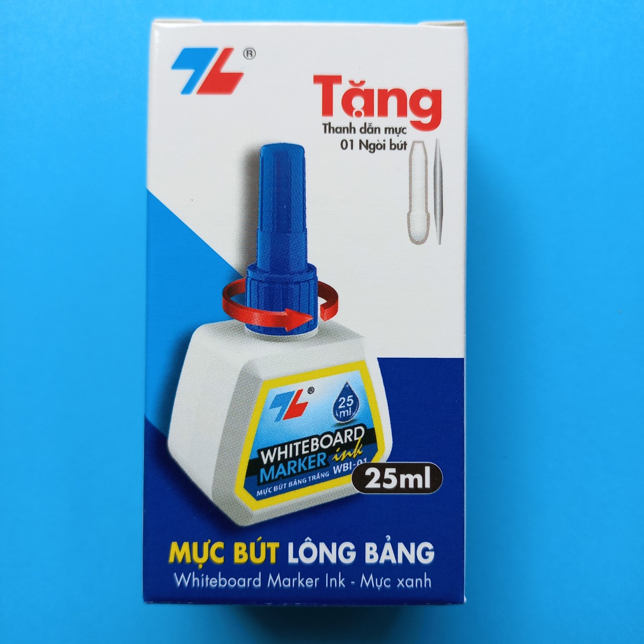 Mực bút lông bảng thiên long wbi-01 dùng châm mực bút wb02 wb03