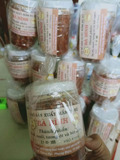 Mắm đu đủ như hình 480gr Đặc sản Huế