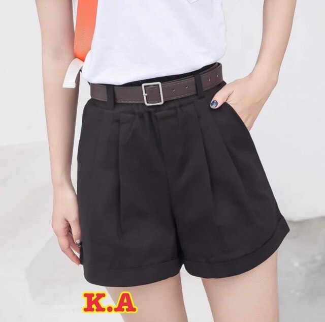 QUẦN KAKI ĐÙI GẤP GẤU(KHÔNG THẮT LƯNG)