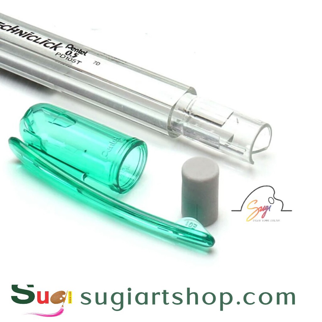 Bút chì bấm Pentel PD105 - ngòi 0.5mm