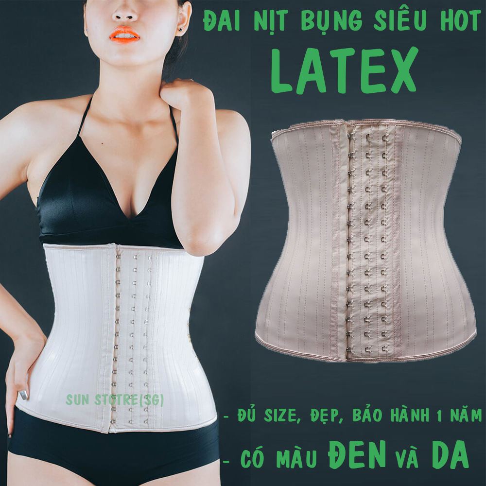 Đai Gen Bụng Định Hình Giảm Cân Latex, dai nit bung, gen nit bung, gen dinh hinh eo, Không bị đau mỏi, dễ dàng và tiện lợi khi sử dụng