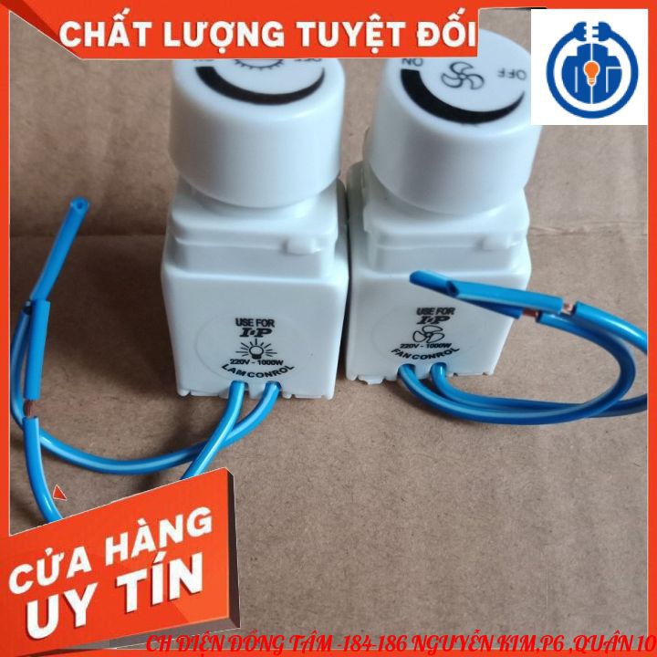 Dimmer đèn,quạt lắp âm ip - 1000w ..