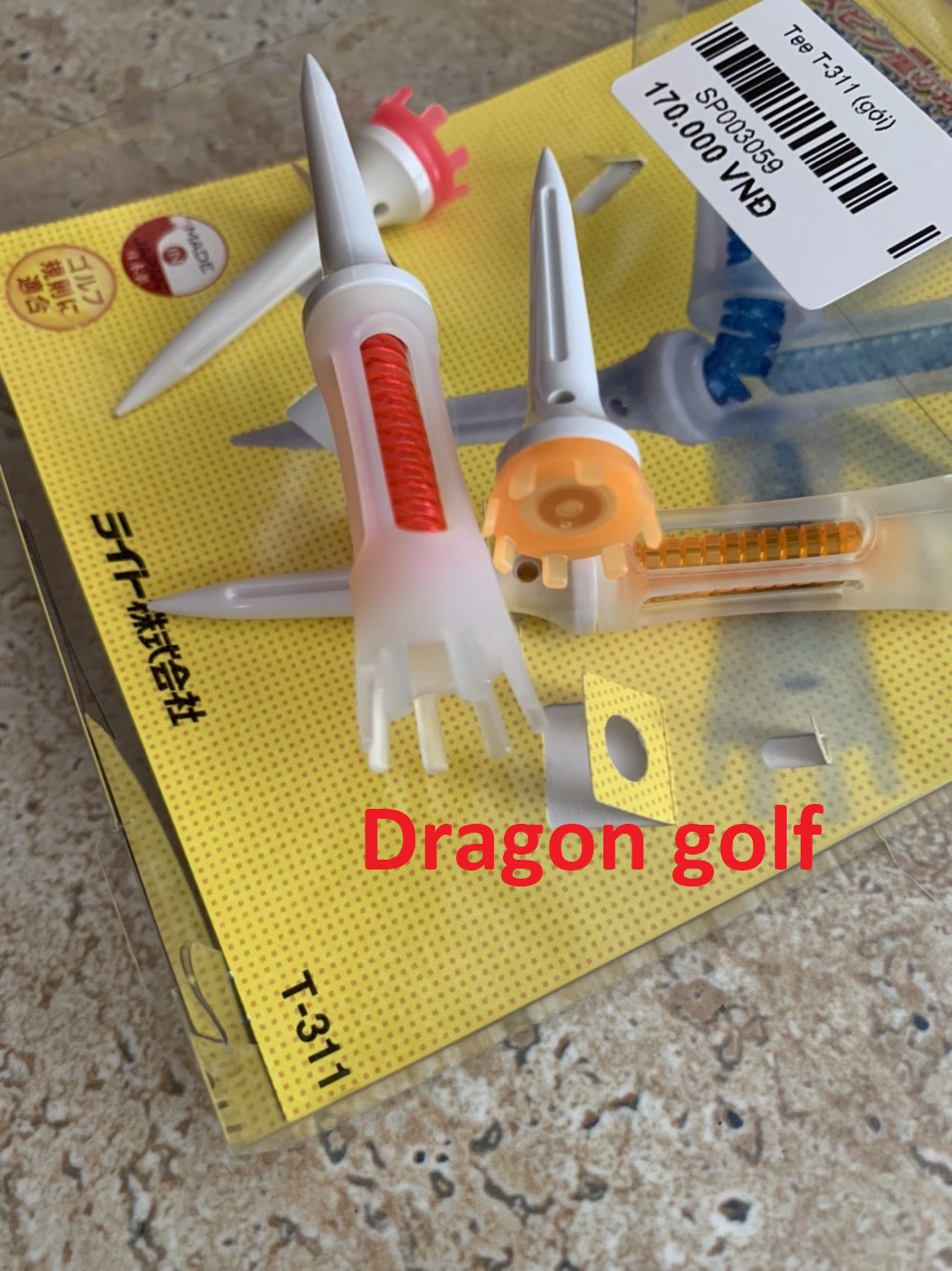 Tee golf  Tee lò xo Golf it  T-311  (tee phát bóng gôn)