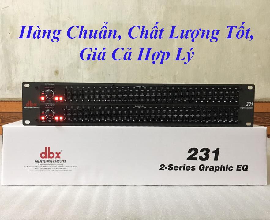 (Giá Sốc)Lọc âm thanh Equalizer DBX 231EQ - Equalizer DBX 231EQ Hàng Chuẩn Loại 1
