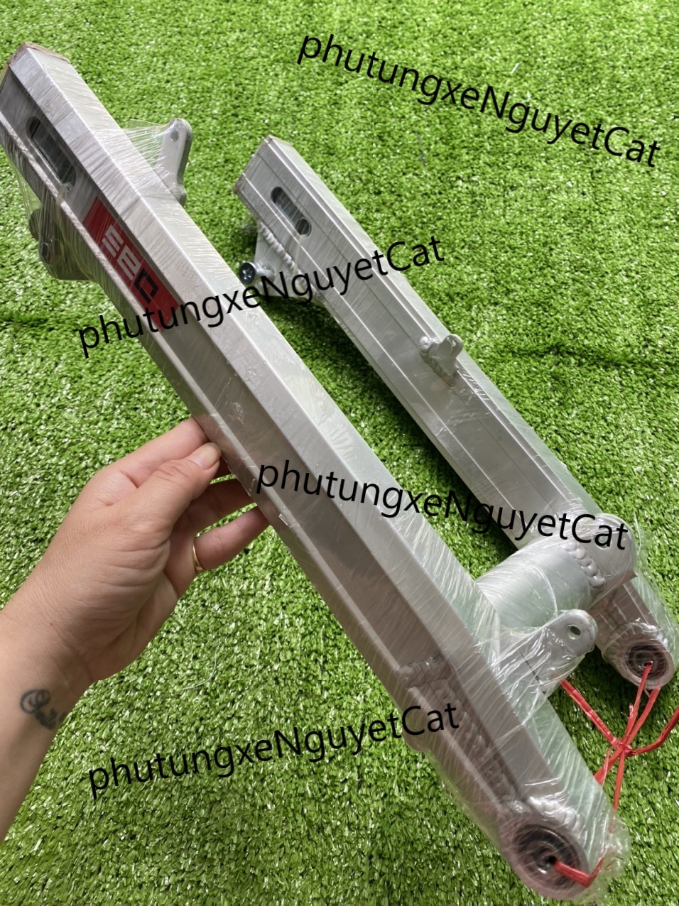 Gấp nhôm cho xe Dream Wave