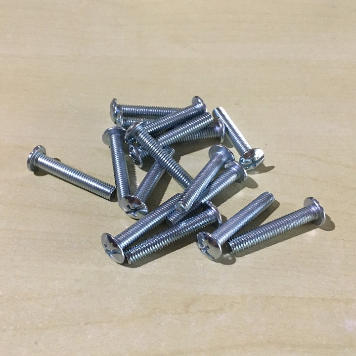 50 CON - 5x30mm BULONG ĐẦU BAKE - ỐC BAKE ĐẦU DÙ