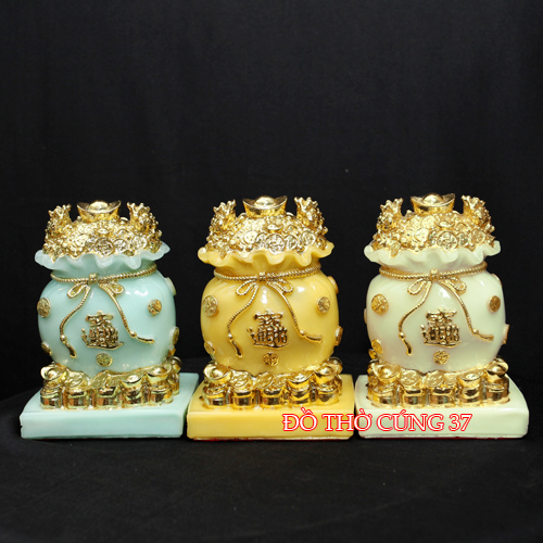[ Size nhỏ ] TÚI KIM BẢO PHONG THỦY [ BỘT ĐÁ + NHỰA COMPOSITE ]