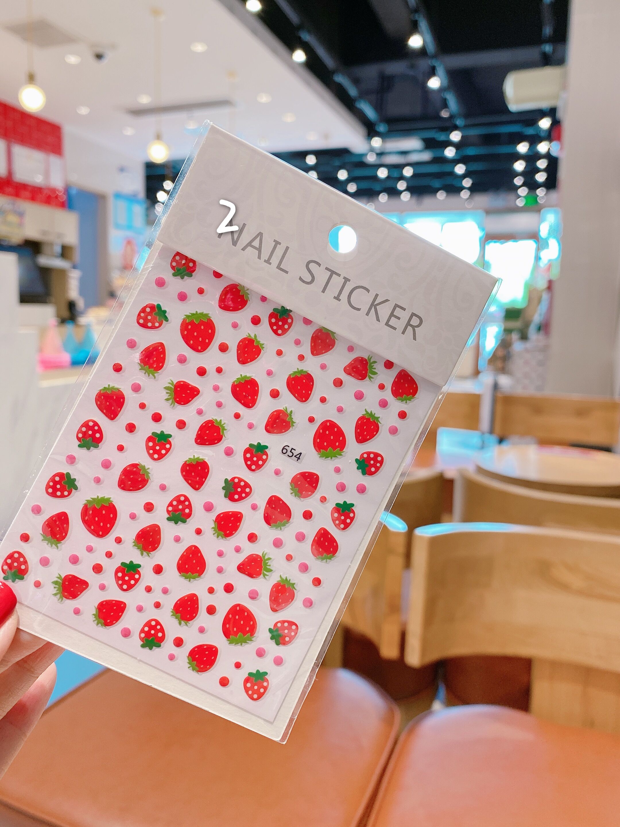 Sticker dán móng tay siêu yêu cho bé STK91