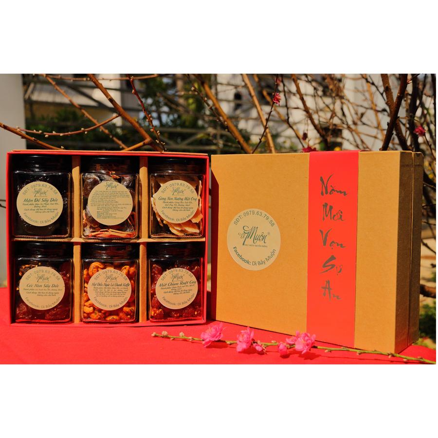 Mứt Chùm Ruột Cay Dì 7 Muộn - Gói 500gr