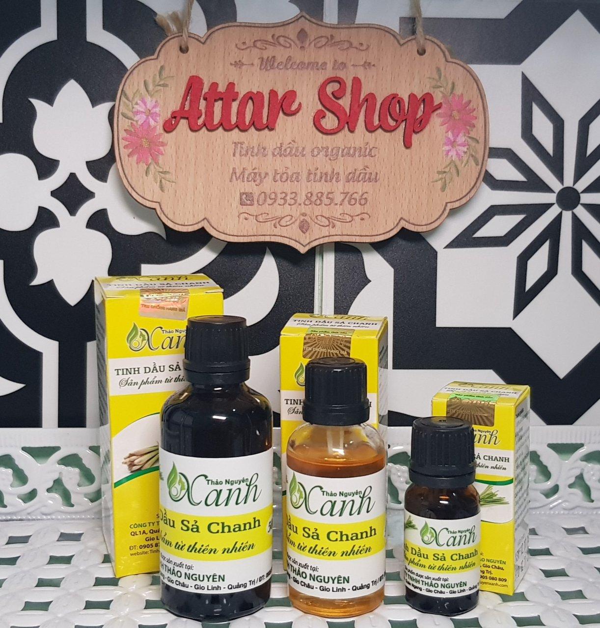 TINH DẦU SẢ CHANH 10ml