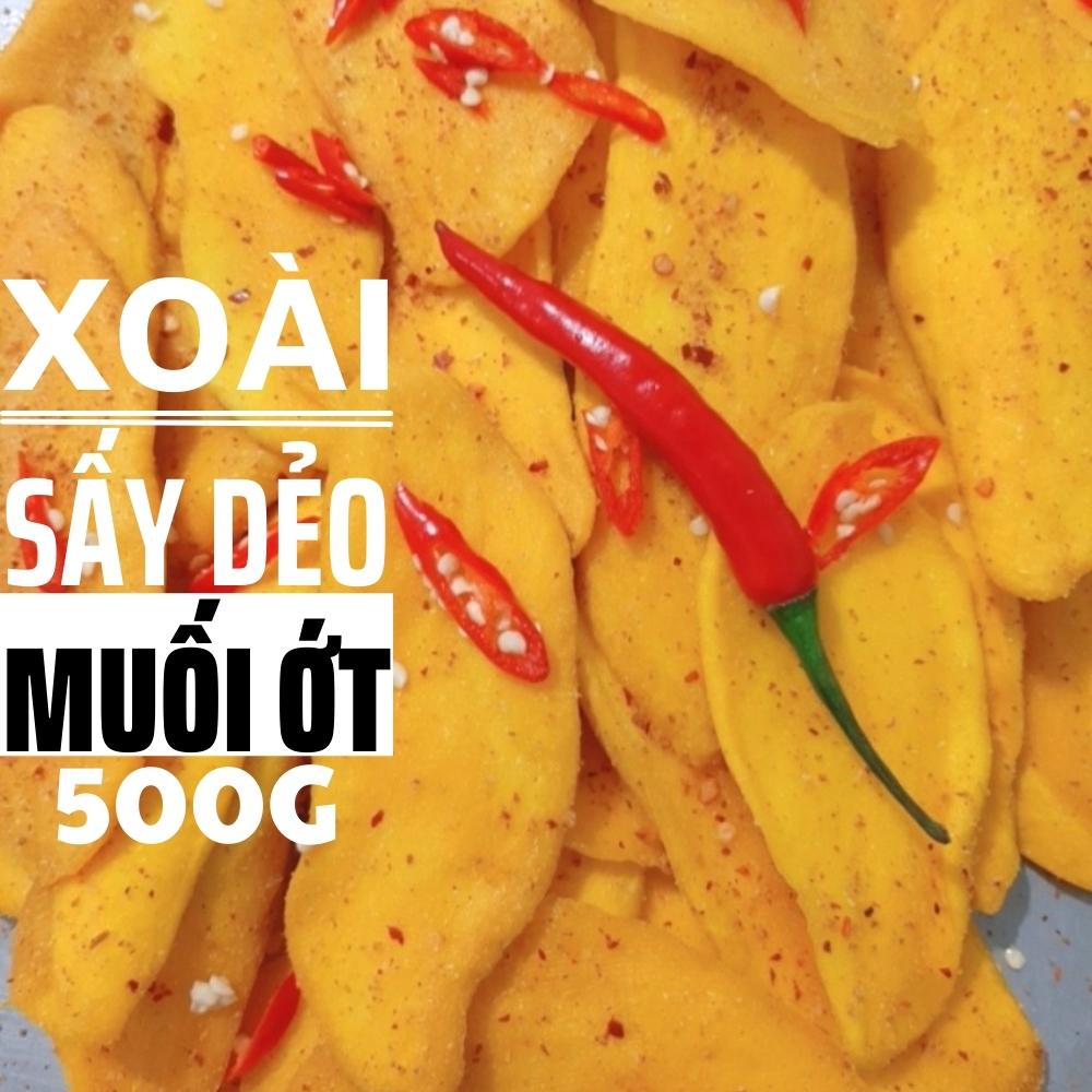 Xoài sấy muối ớt 500gr Babond