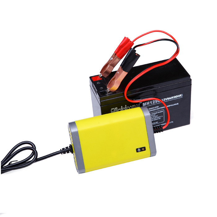 sạc bình acquy 12v - 12V2A-VÀNG-LCD