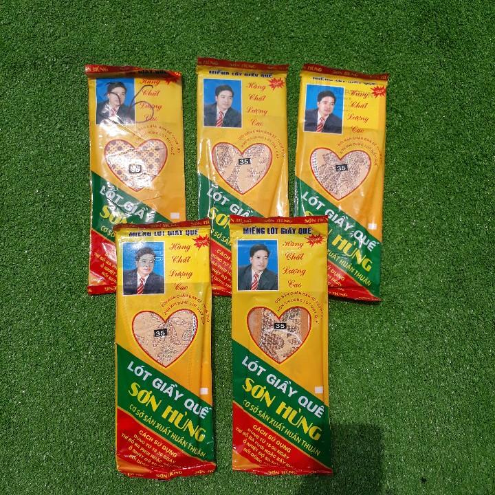 Combo of 5 Pairs of Cinnamon-Smelled Shoe Inserts – Fragrant and Comfortable for Your Feet All Day 🌿   Son Hung Size from 35 to 43