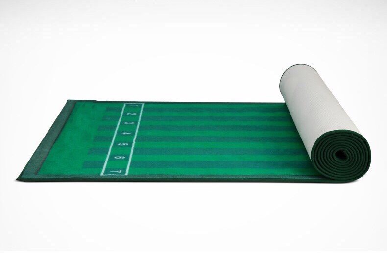 Thảm tập Putting Golf 300x80cm - Golf Putting Green Mat, Golf Practice Training Aid, Foldable Golf Training Mat, Golf Practice Putter Equipment for Indoor