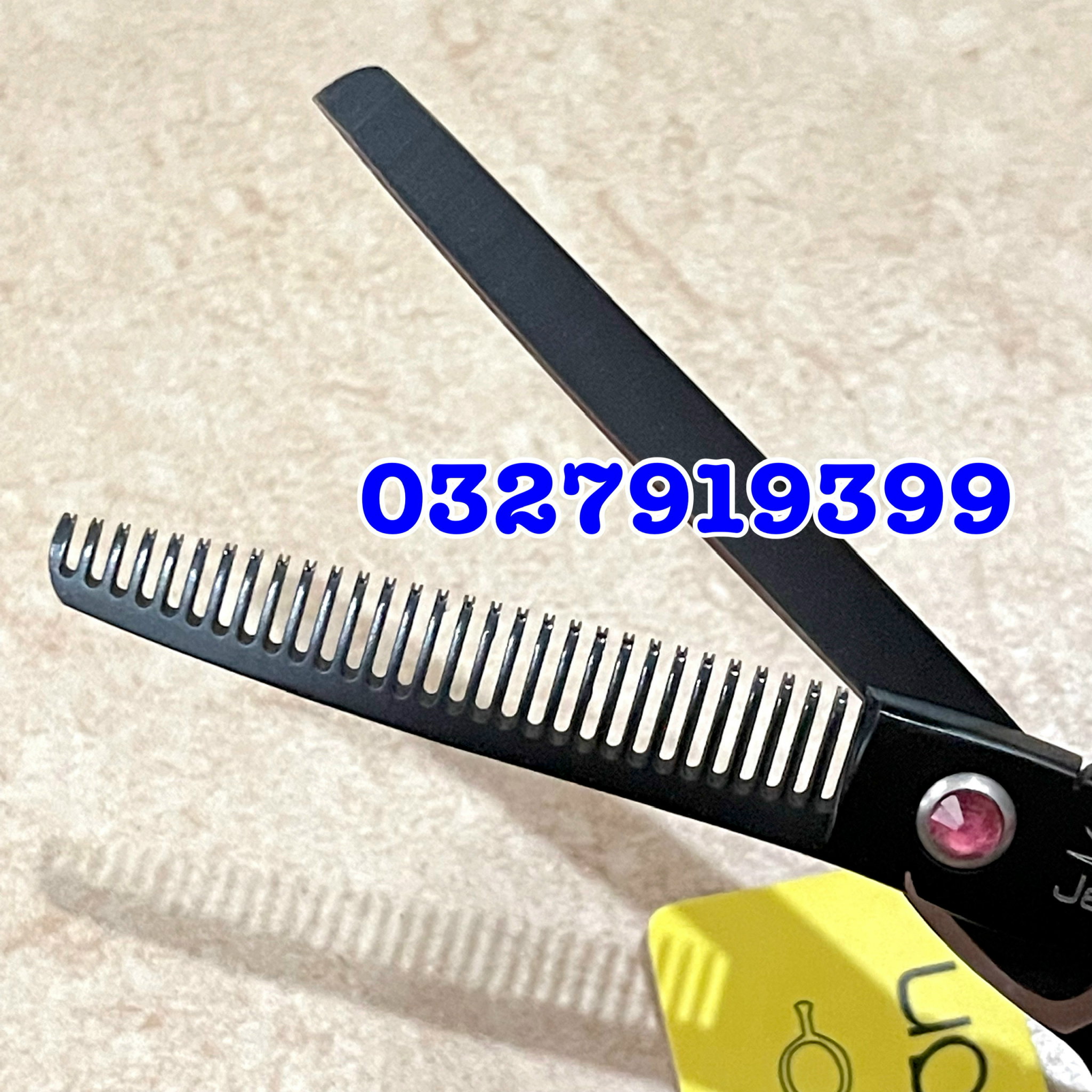 Jason Kéo Tỉa Tóc Cao Cấp 5.5 In Thép Nhật S440C Độ Cứng Trên 62HRC Kèm Bao Da Chất Lượng Cao