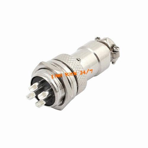 ĐẦU JACK TAY HÀN 4P (JACK GX16-4P)