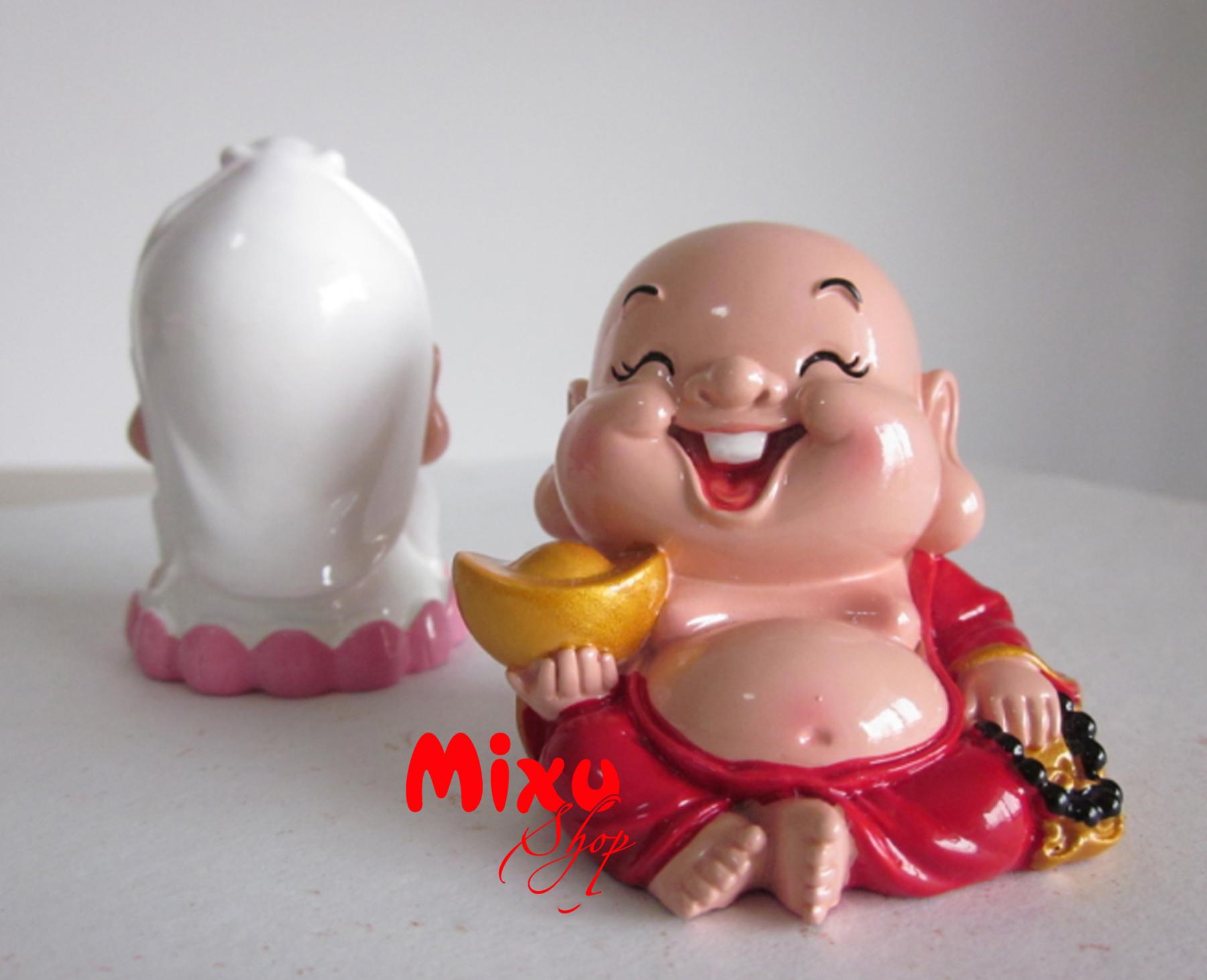 [HCM]BỘ 02 TƯỢNG CHIBI DI LẶC 6CM