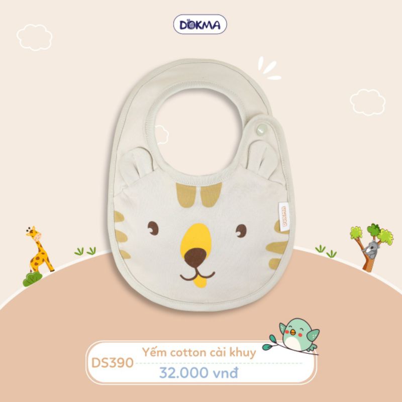 Yếm cotton Dokma cho bé