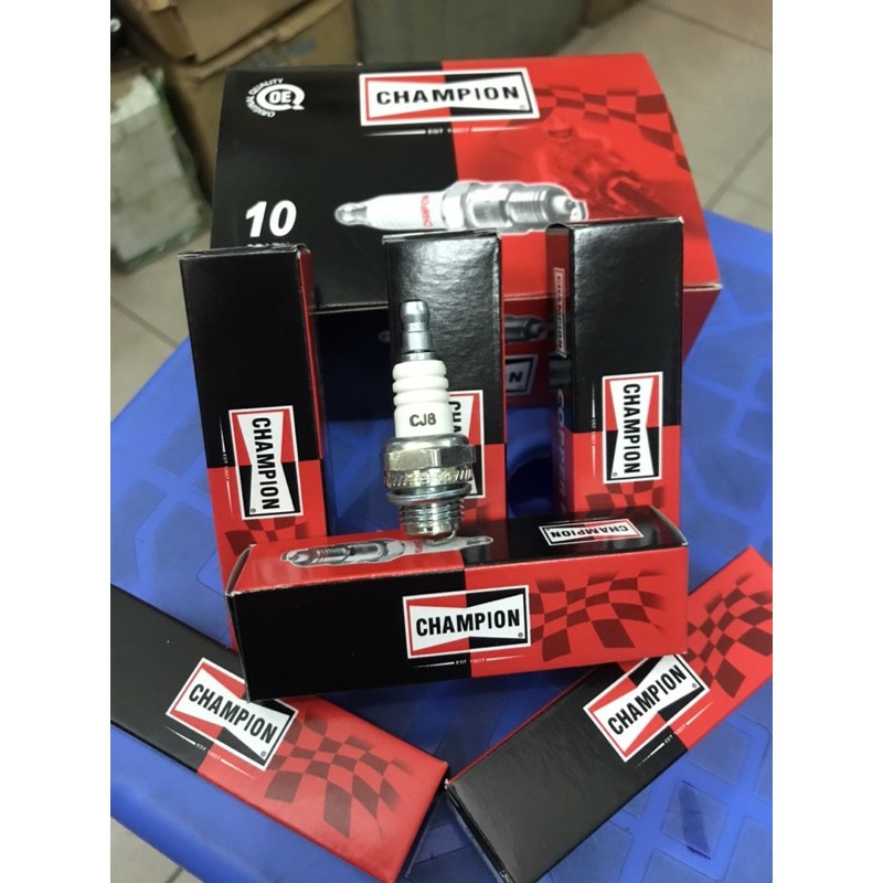[HCM][ Hàng Mỹ chính hãng] Bugi buri máy cắt cỏ / cưa xích 2 thì Champion