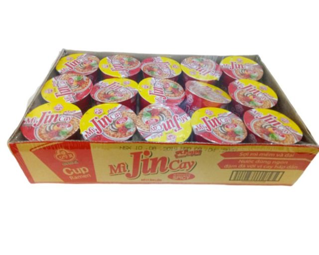 Mì Jin Cay Hàn Quốc 65g