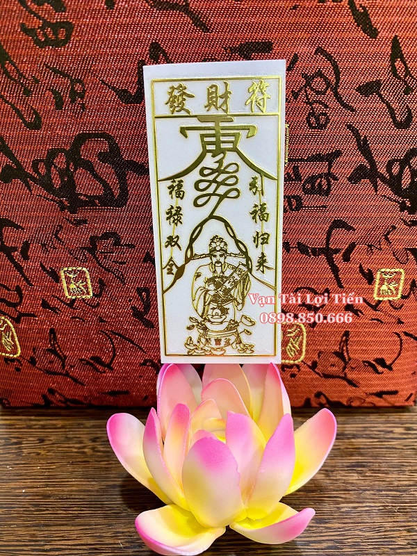 Linh Phù Dán Thần Tài Triệu Công Minh