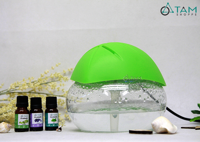 [HCM-[Tặng tinh dầu]] Máy khuếch tán tinh dầu chiếc lá Refreshener MKTTD-01