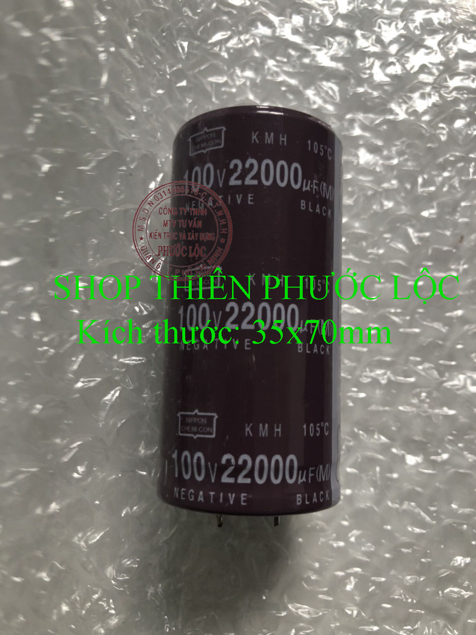 TỤ NGUỒN 100V-22000uf