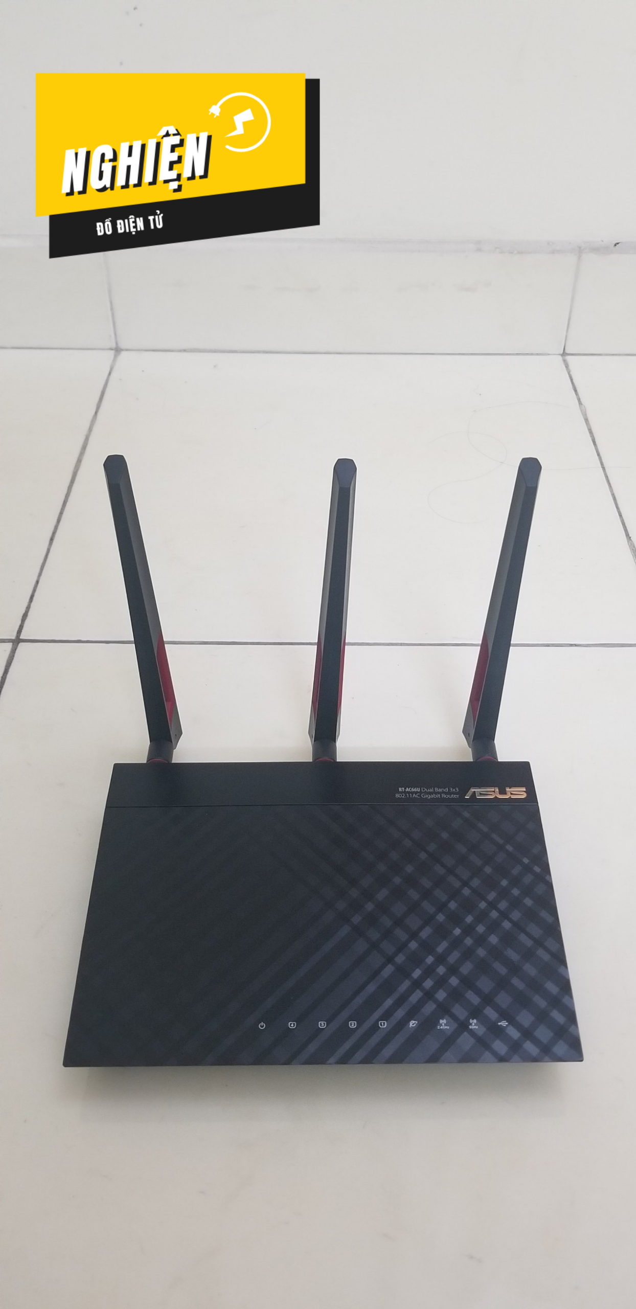 [HCM]Bộ phát wifi Asus RT-AC66U 1300Mbps