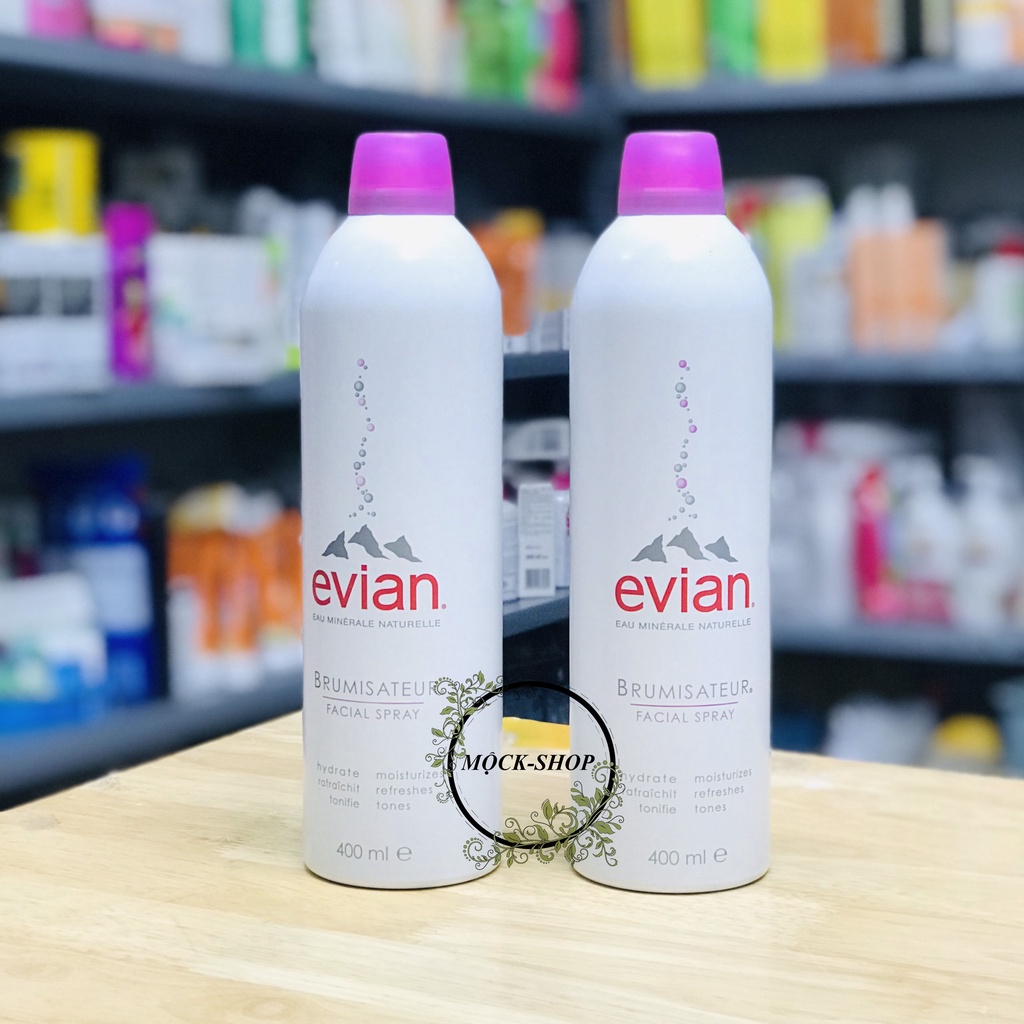 Xịt khoáng Evian 400ml
