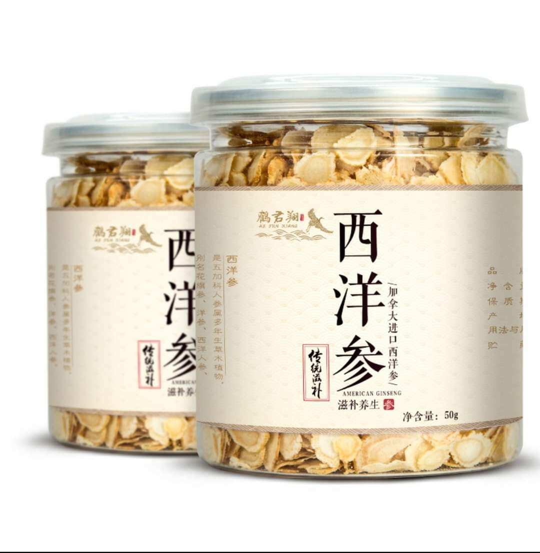 50g tây dương sâm cắt lát