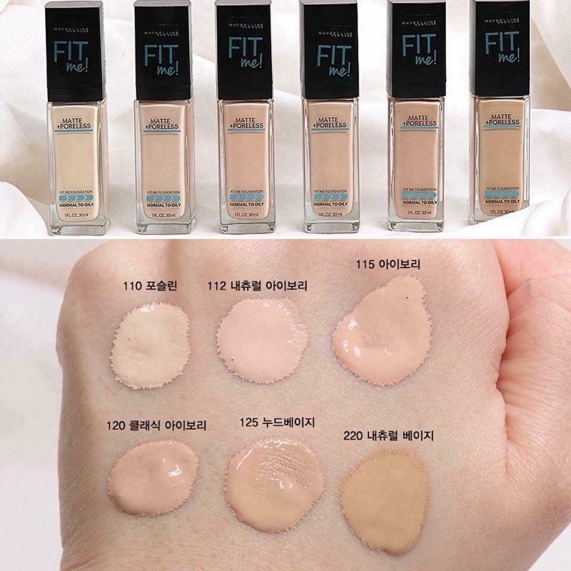 [FREE SHIP] Kem Nền Maybelline Fit Me