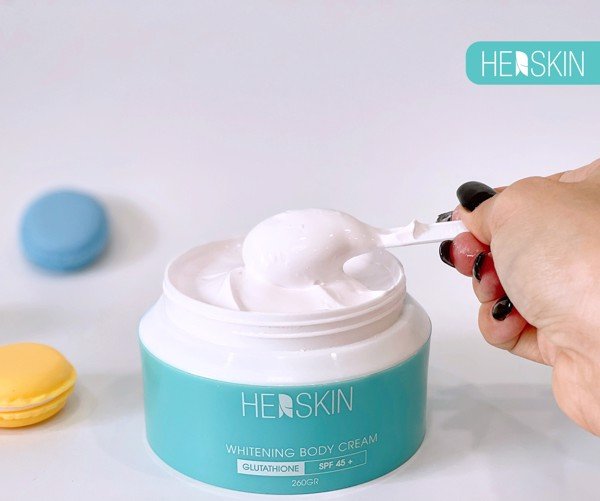 Kem Body Dưỡng Trắng Phân Tử Nước HERSKIN 260Gr