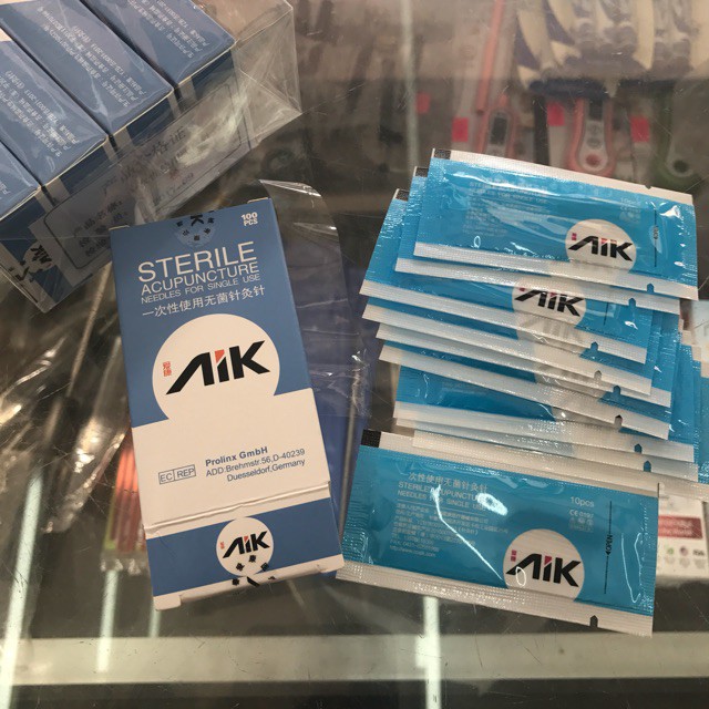 Hộp 100 cây Kim châm cứu AIK