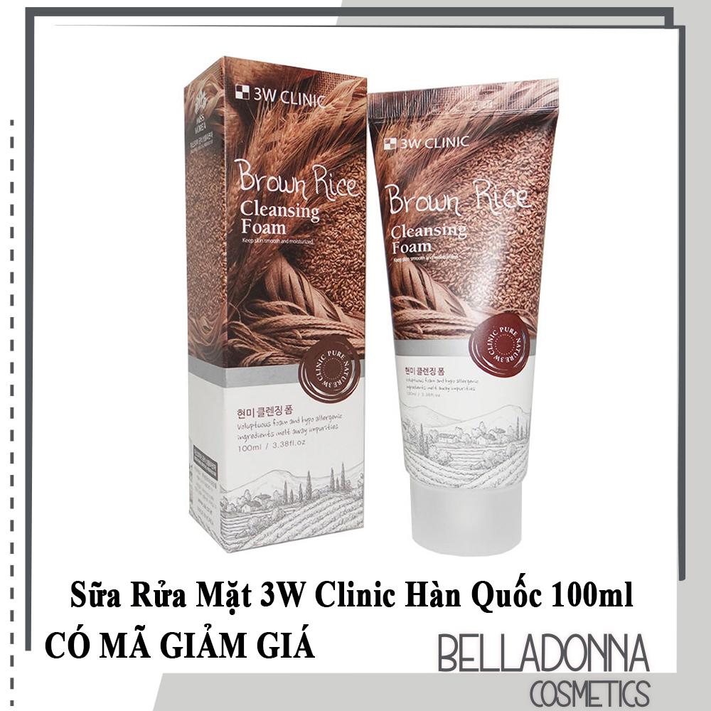 Sữa Rửa Mặt 3w Clinic Foam Cleansing 100ml