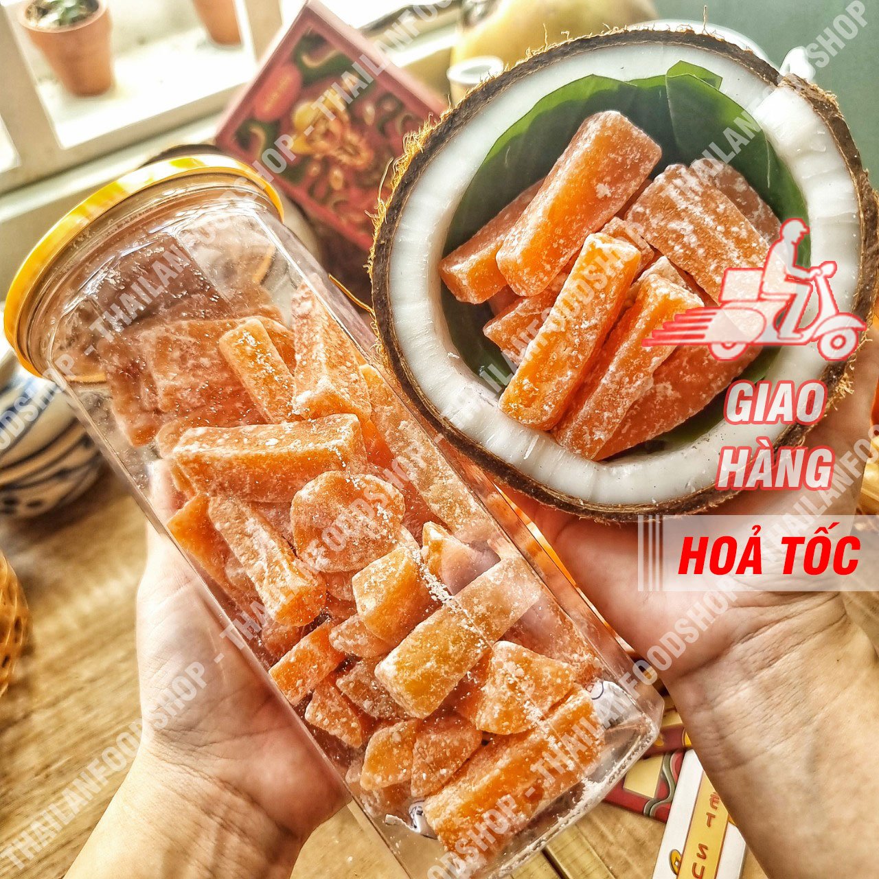 Mứt Khoai Lang Cây Lon 500gram