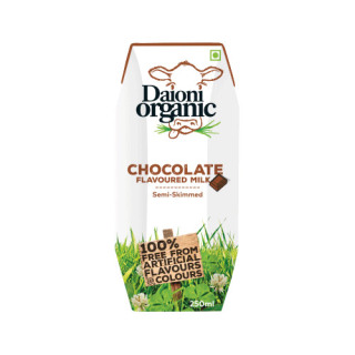 Sữa tươi hữu cơ Daioni cho bé vị Chocolate 200ml, sản phẩm tốt thumbnail