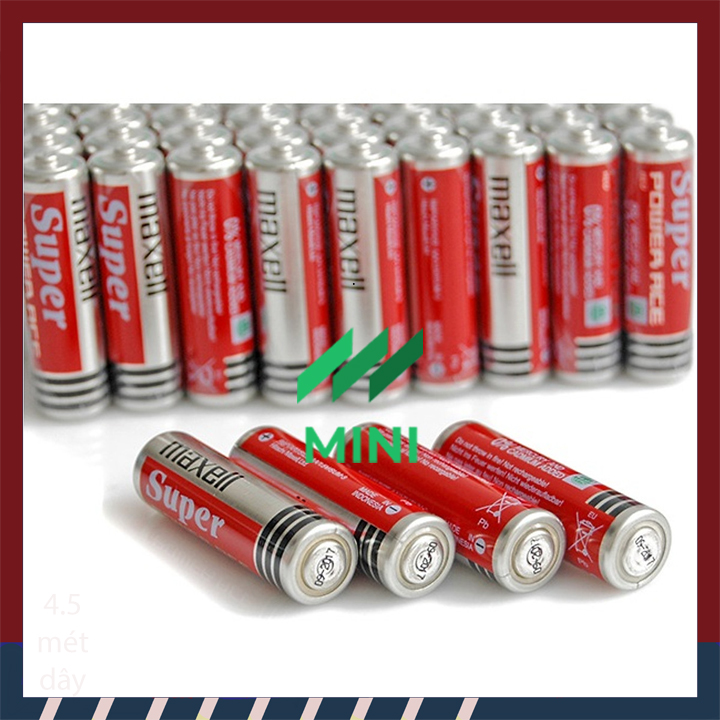 1 Vĩ / 4 Viên - Pin AA Maxell Super Power ACE Red 1,5V
