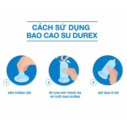 Bao Cao Su Durex Kingtex - Hộp 3 bao