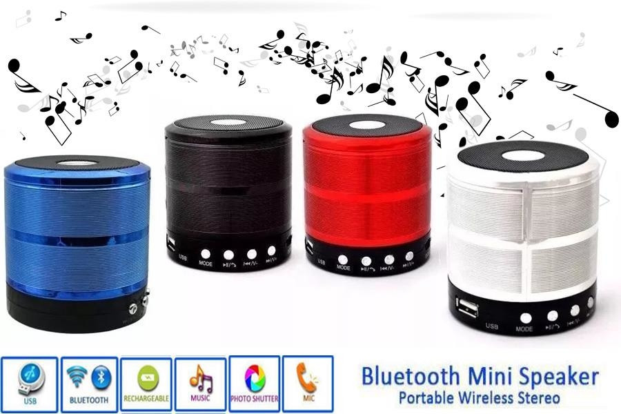 Loa Bluetooth Mini WS887 Loa Nghe Nhạc Không Dây Nhỏ Gọn Có Dây Treo