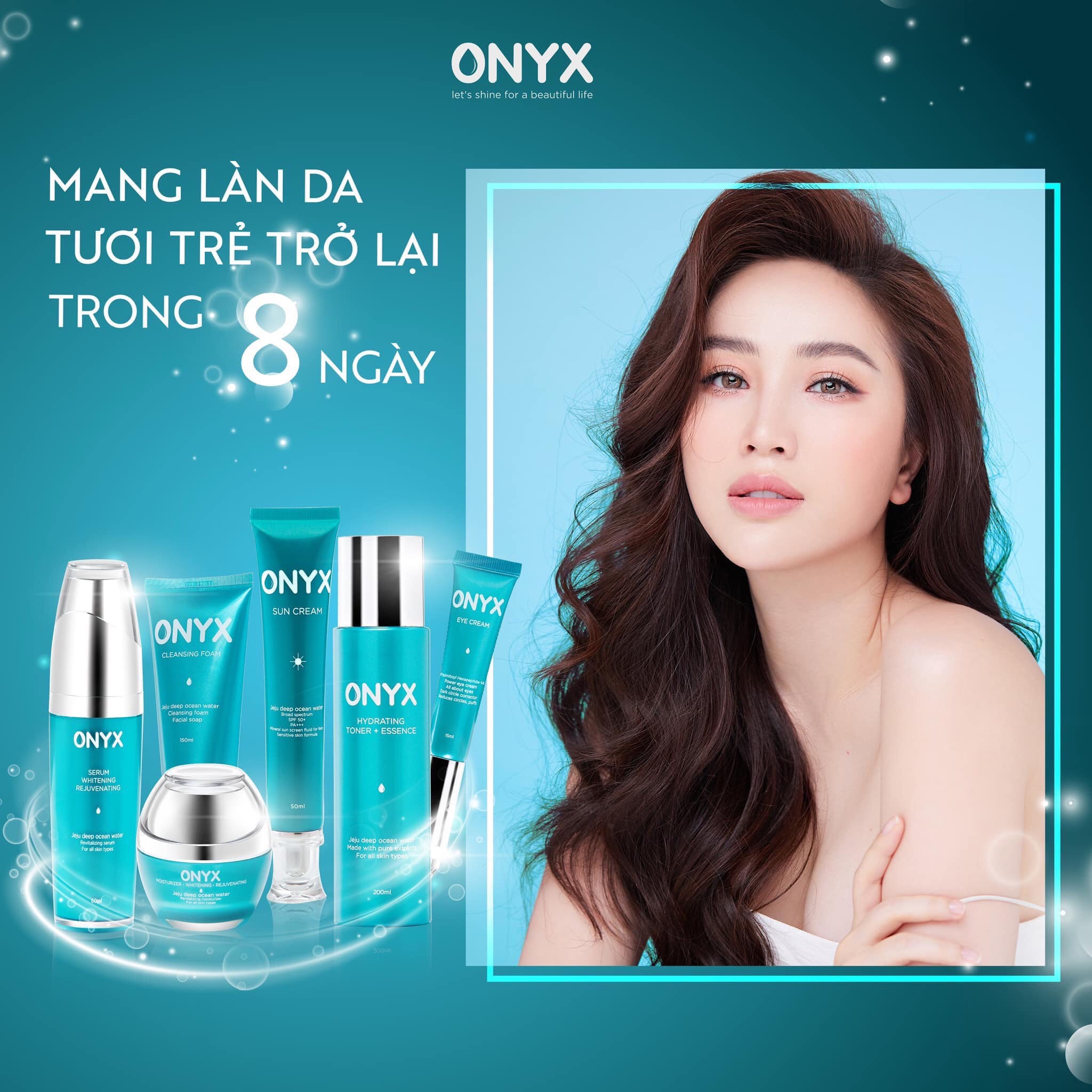[HCM]BỘ DƯỠNG DA  6 SẢN PHẨM LỚN | ONYX COSMETICS BẢO THY