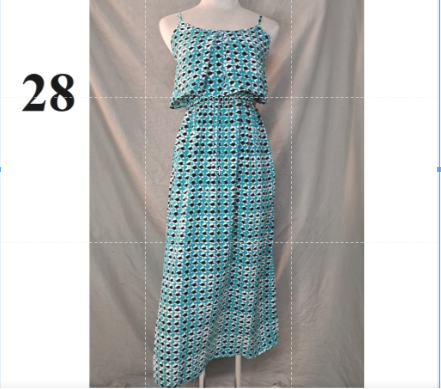 Maxi 2 dây bèo ngực