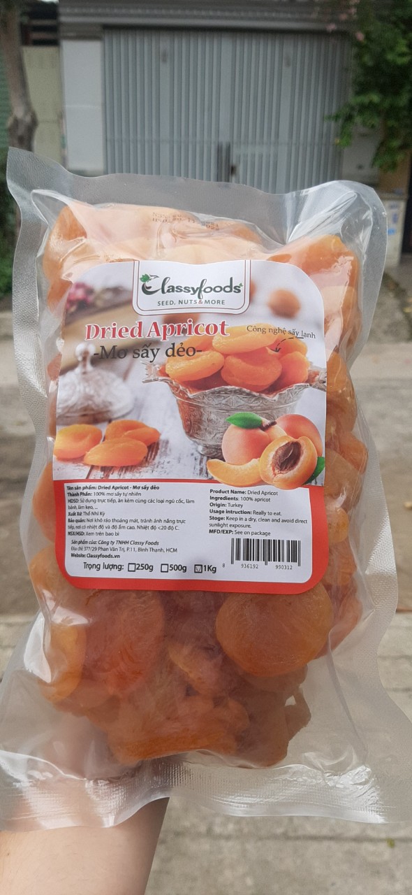 ( tết ) Mơ sấy dẻo 500 gram
