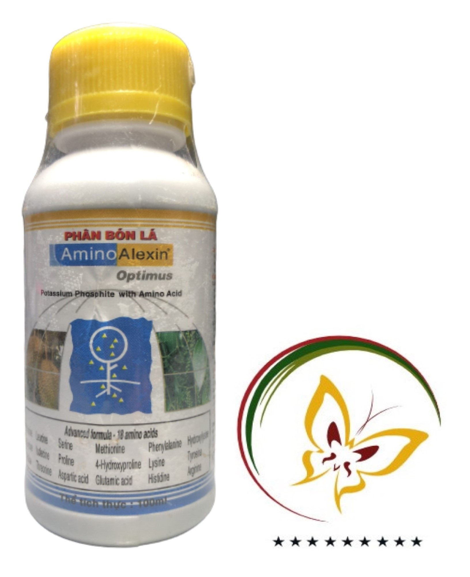 Phân bón amino alexin optimus potassium phosphite with amino acid - phân bón lá - #054a# 100ml