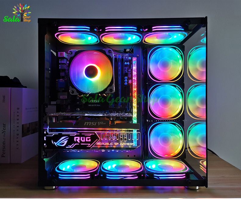 [HCM]Quạt Tản Nhiệt RGB Coolmoon U1