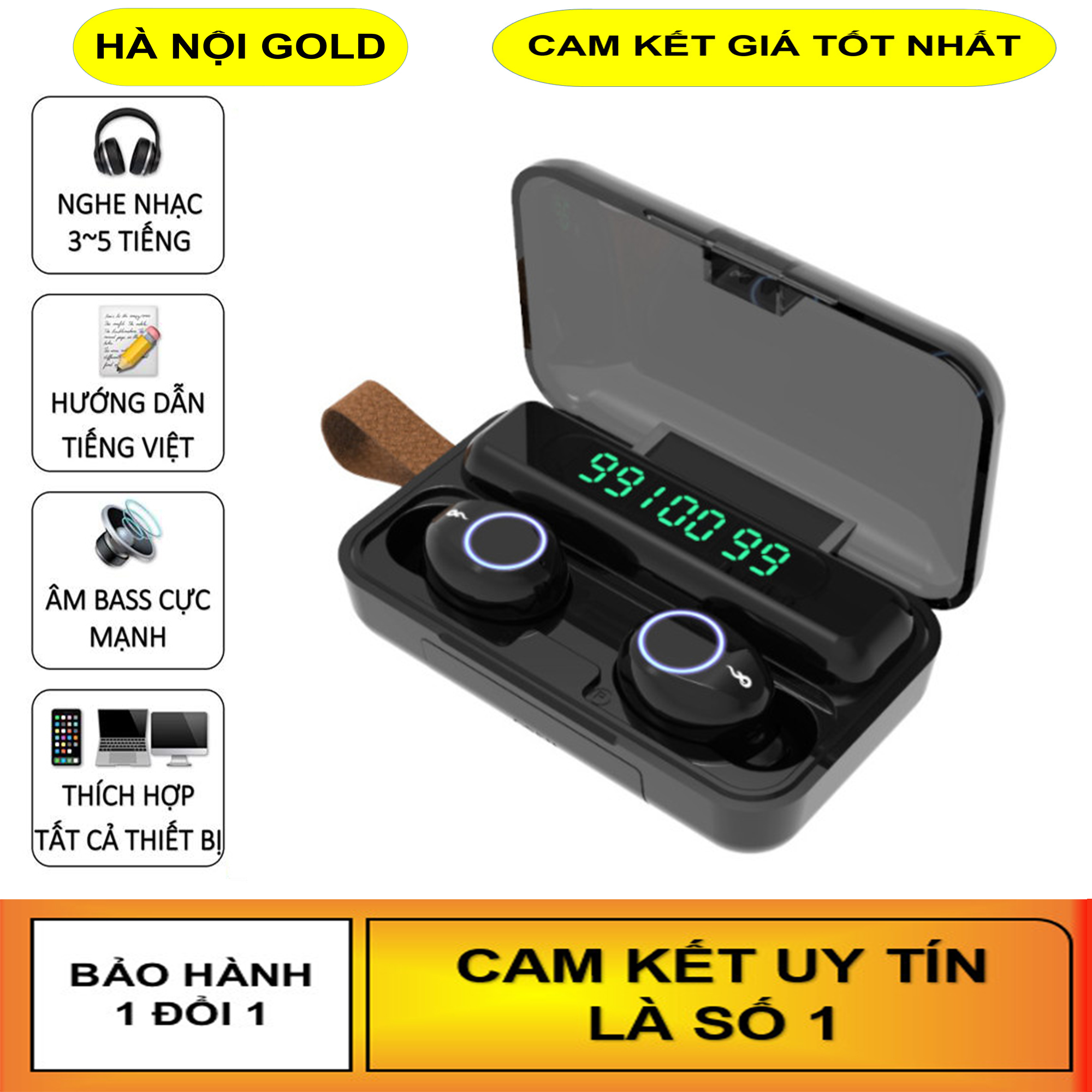 Tai nghe bluetooth, Tai nghe khong day, Tai nghe Amoi...