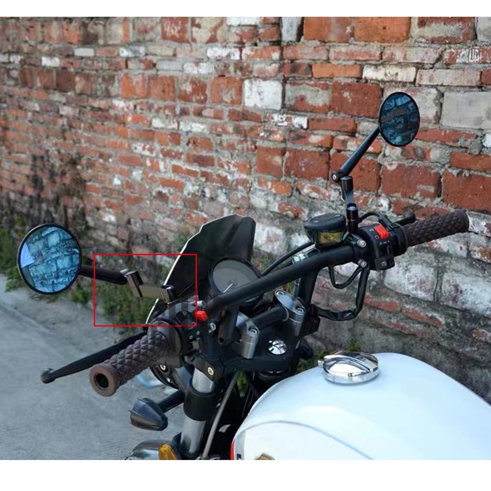 M8 M10 Motorcycle CNC Rear Mirror Adapter Riser Bracket Holder Accessory Universal for HONDA KTM