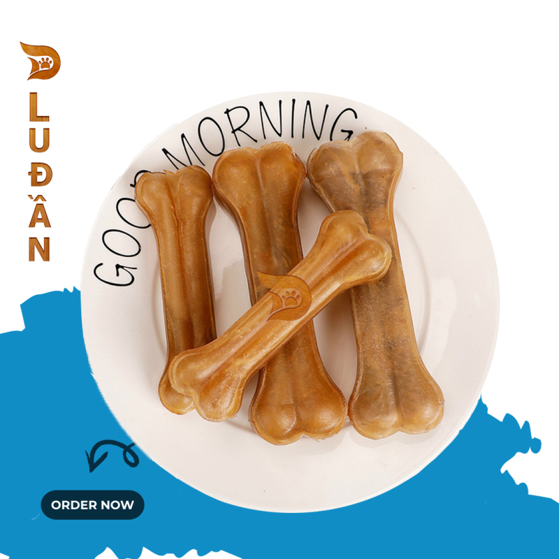 Xương Gặm Cho Chó - Xương Gặm Da Bò Cho Chó