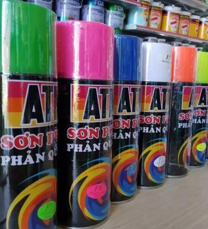 CHAI SƠN XỊT PHẢN QUANG LOẠI CHẤT LƯỢNG CỰC ĐẸP