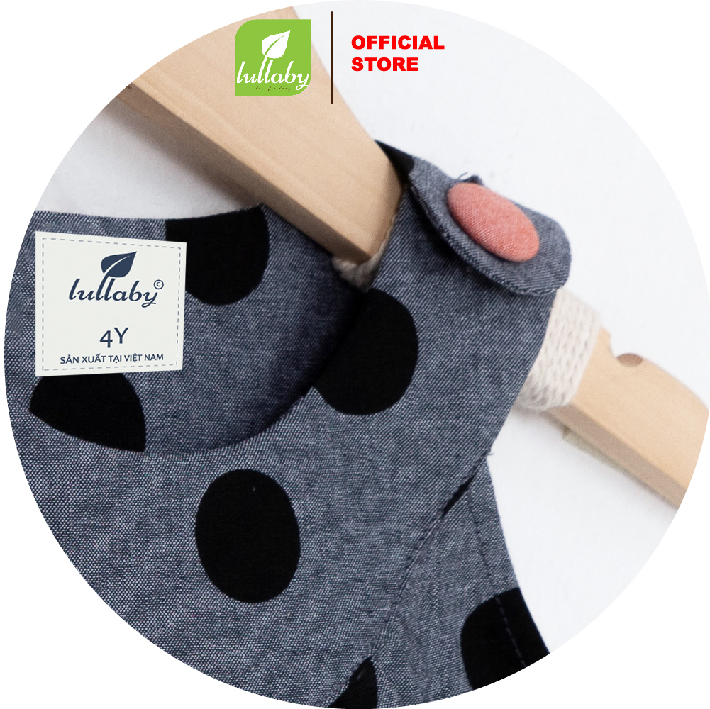 LULLABY - NH180V - Bộ bé gáiái sát nách vai chồm