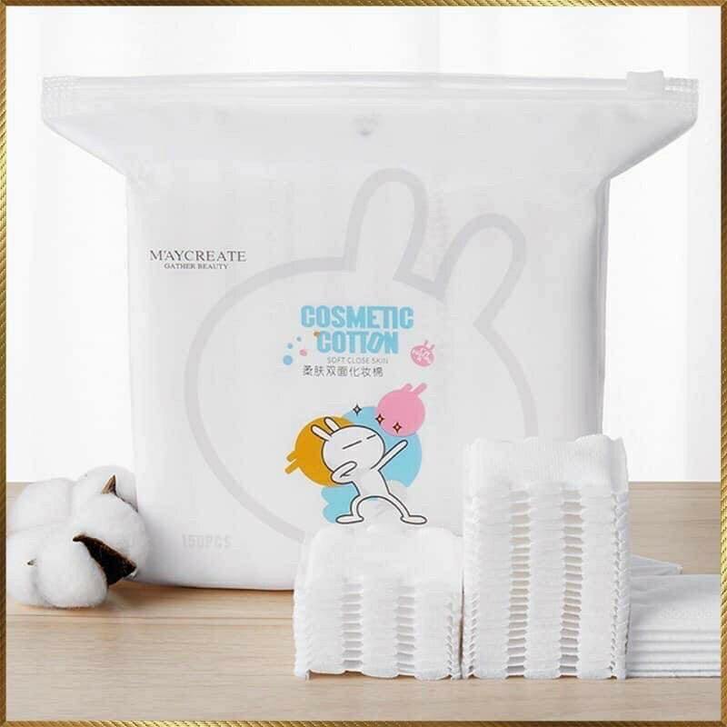 Bông tẩy trang Cosmetic Cotton Maycreate